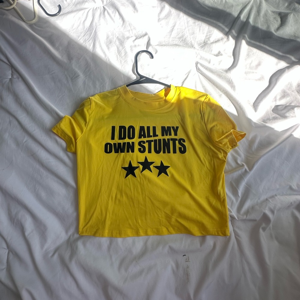 Yellow shirt
